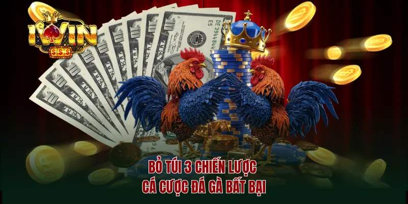 Bỏ túi 3 chiến lược cá cược đá gà bất bại