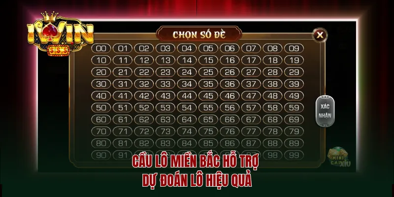 Cầu lô miền Bắc hỗ trợ dự đoán lô hiệu quả