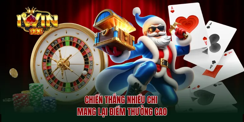 Chiến thắng nhiều chi mang lại điểm thưởng cao