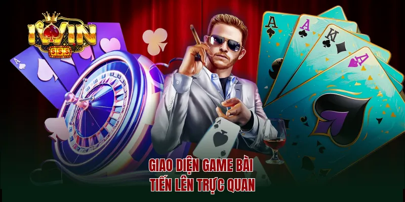 Giao diện game bài Tiến Lên trực quan