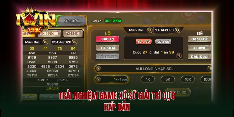 Trải nghiệm game xổ số giải trí cực hấp dẫn